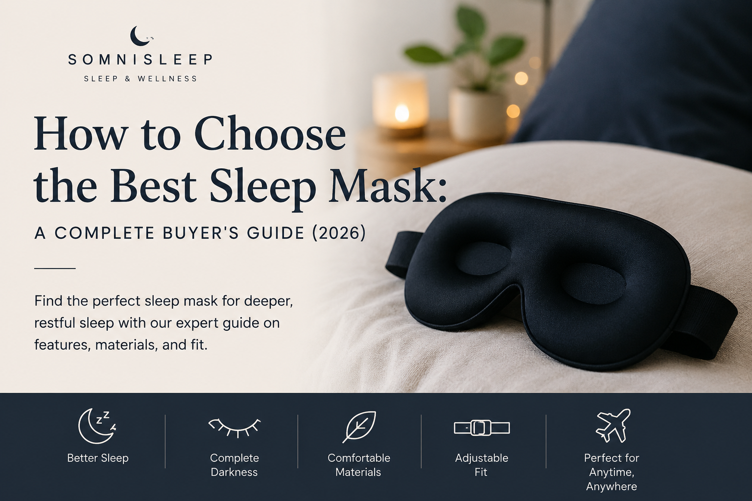 How to Choose the Best Sleep Mask: A Complete Buyer's Guide (2026)