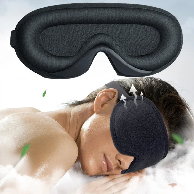3D Blackout Memory Foam Sleep Mask