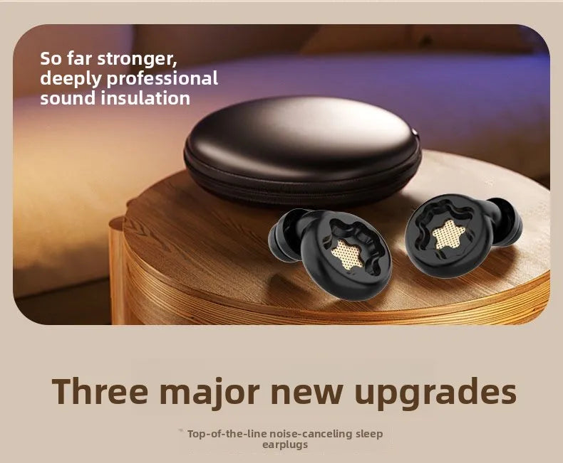 Noise-Blocking Earplugs for Sleeping and Snoring Reduction