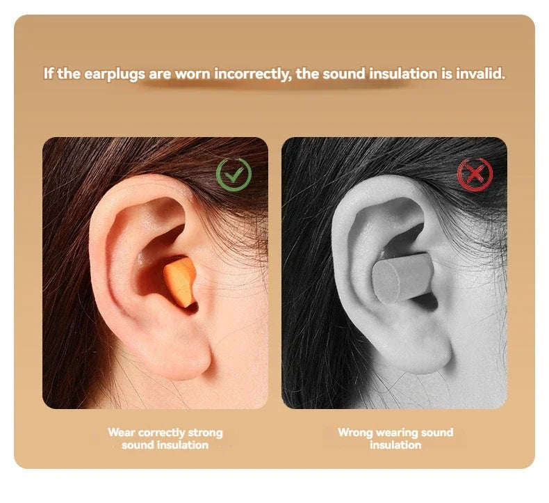 Noise-Reducing Sleep Earplugs for Deep Rest and Travel