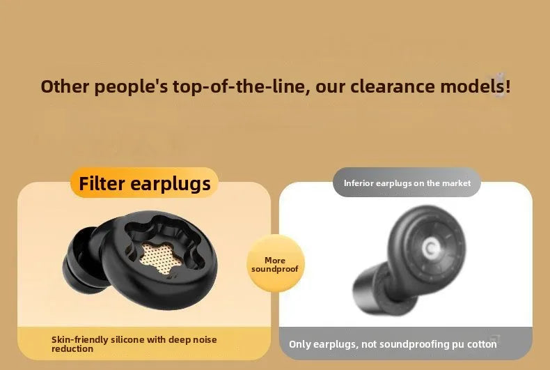 Noise-Blocking Earplugs for Sleeping and Snoring Reduction