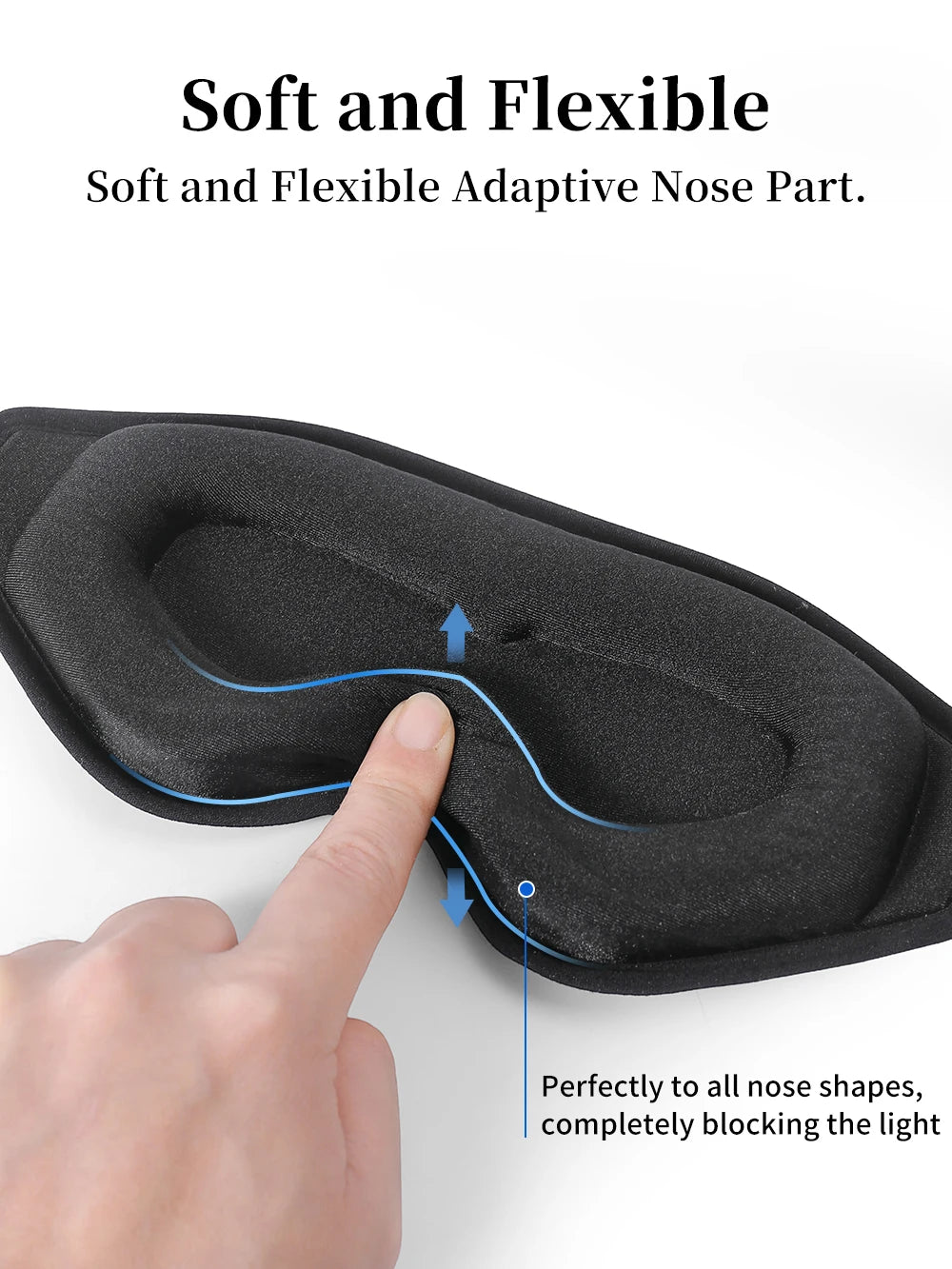 3D Light-Blocking Sleep Mask