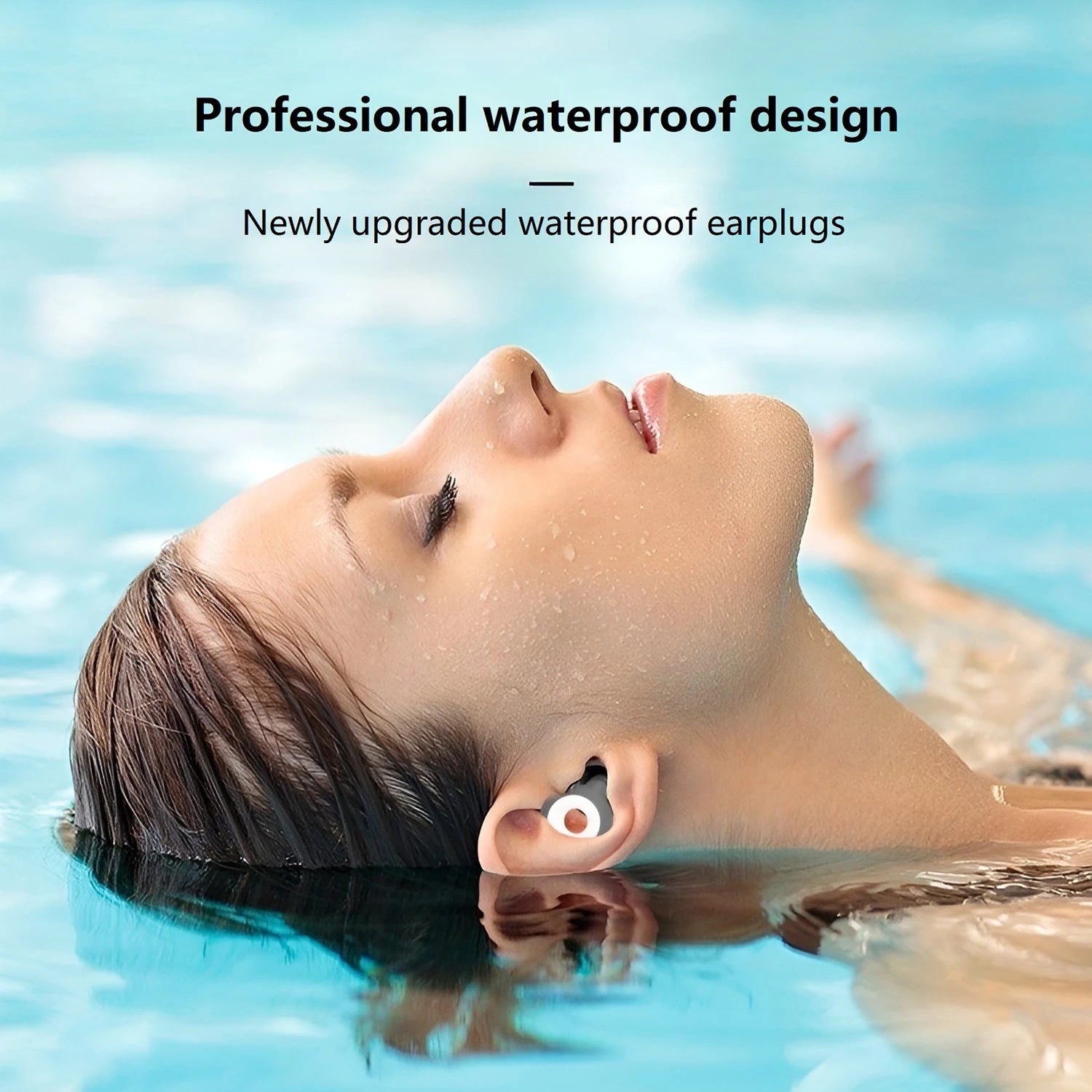 Silicone Ear Plugs for Sleeping and Noise Reduction