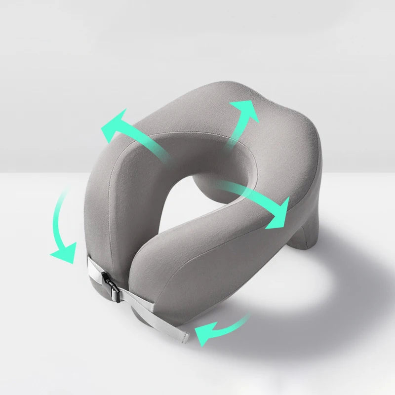 Premium U-Shaped Travel Neck Pillow