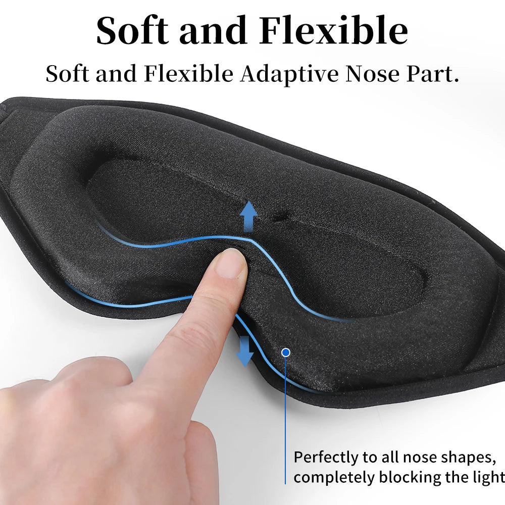 3D Light-Blocking Sleep Mask