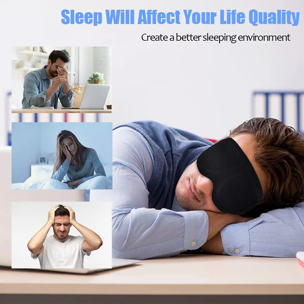 Premium 3D Silk Sleep Mask
