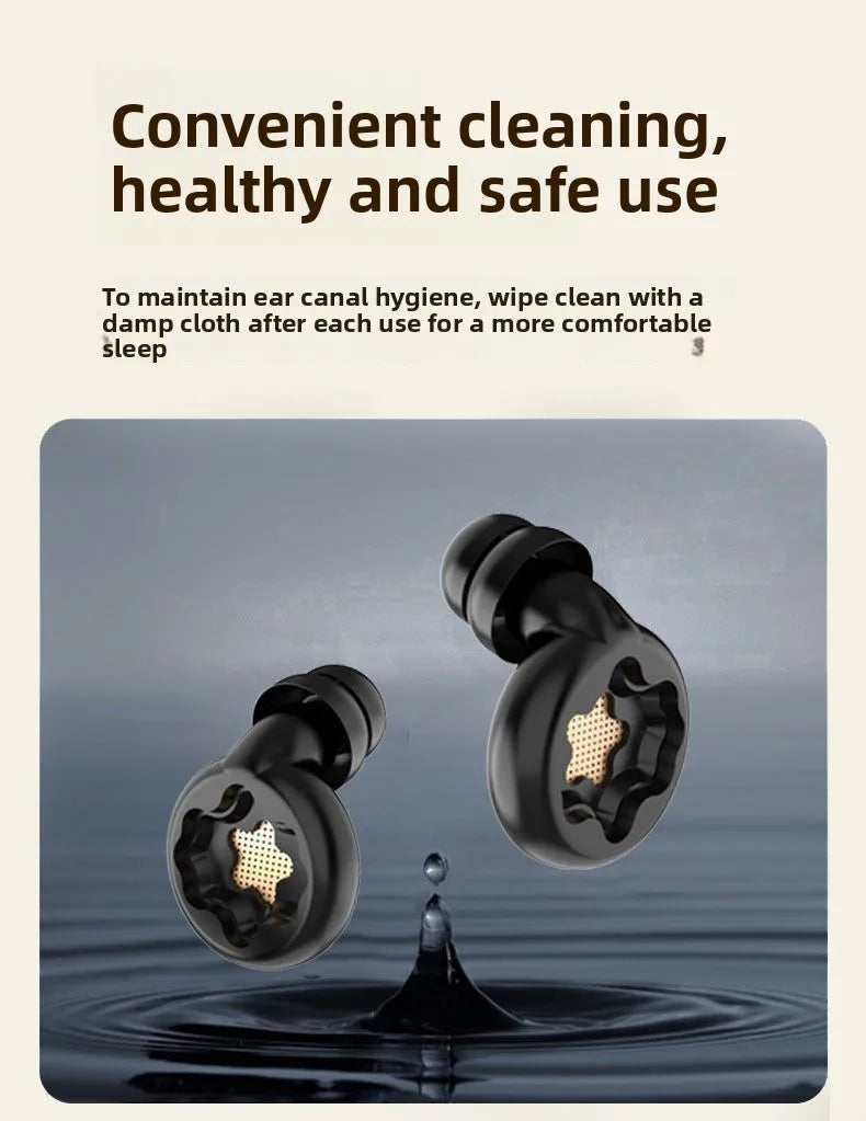 Noise-Blocking Earplugs for Sleeping and Snoring Reduction