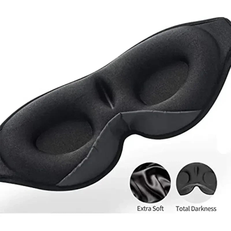 3D Bluetooth Sleep Eye Mask with Built-in Headphones