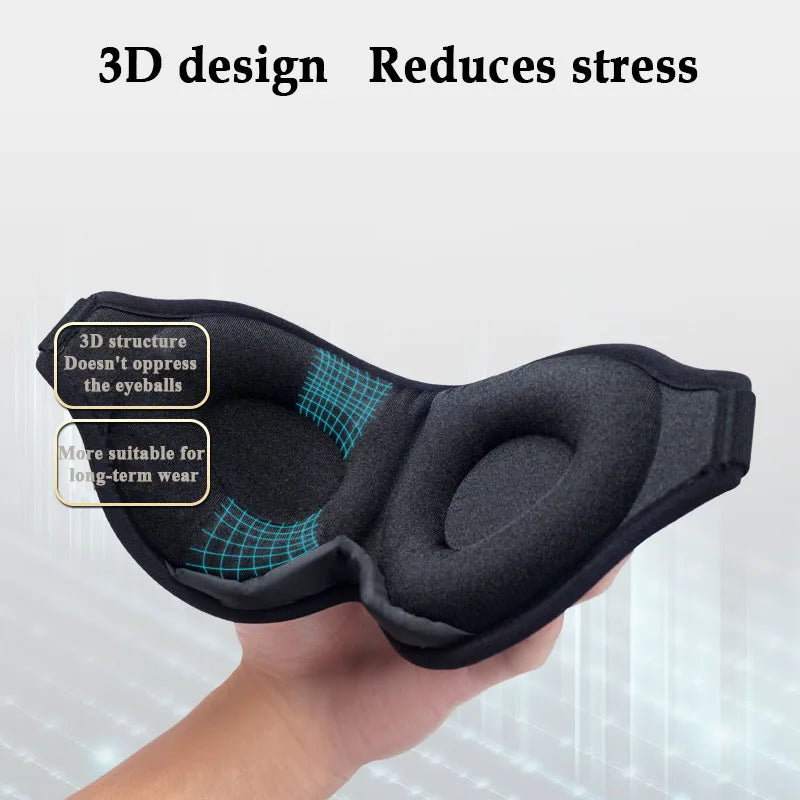 3D Silk Memory Foam Sleep Mask
