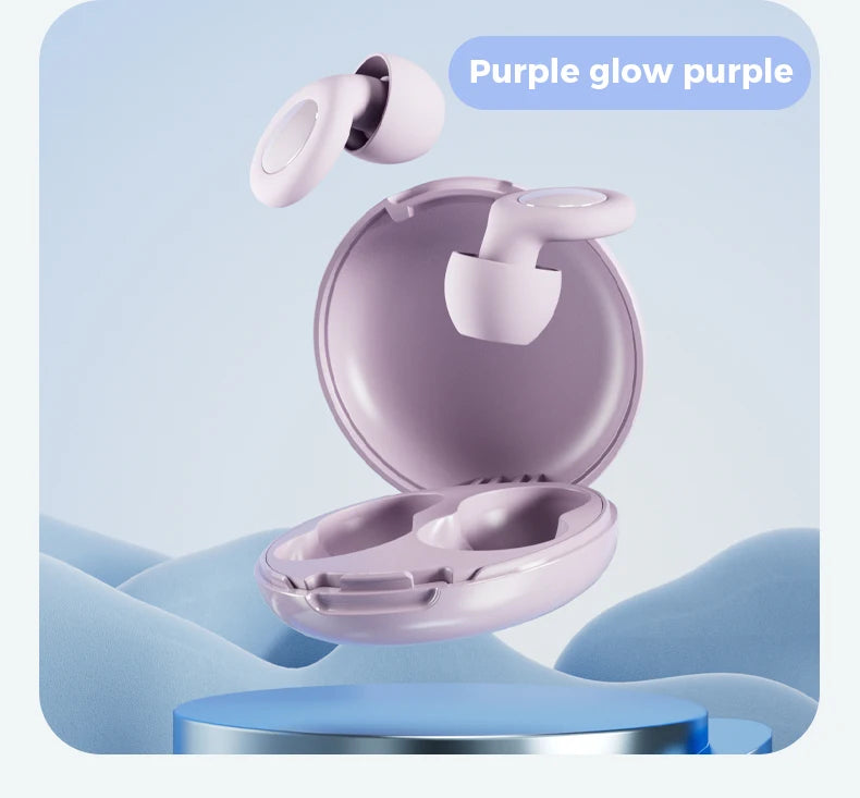 25dB Silicone Ear Plugs for Sleeping and Noise Reduction