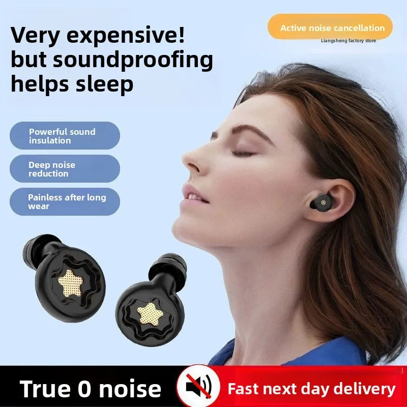 Noise-Blocking Earplugs for Sleeping and Snoring Reduction