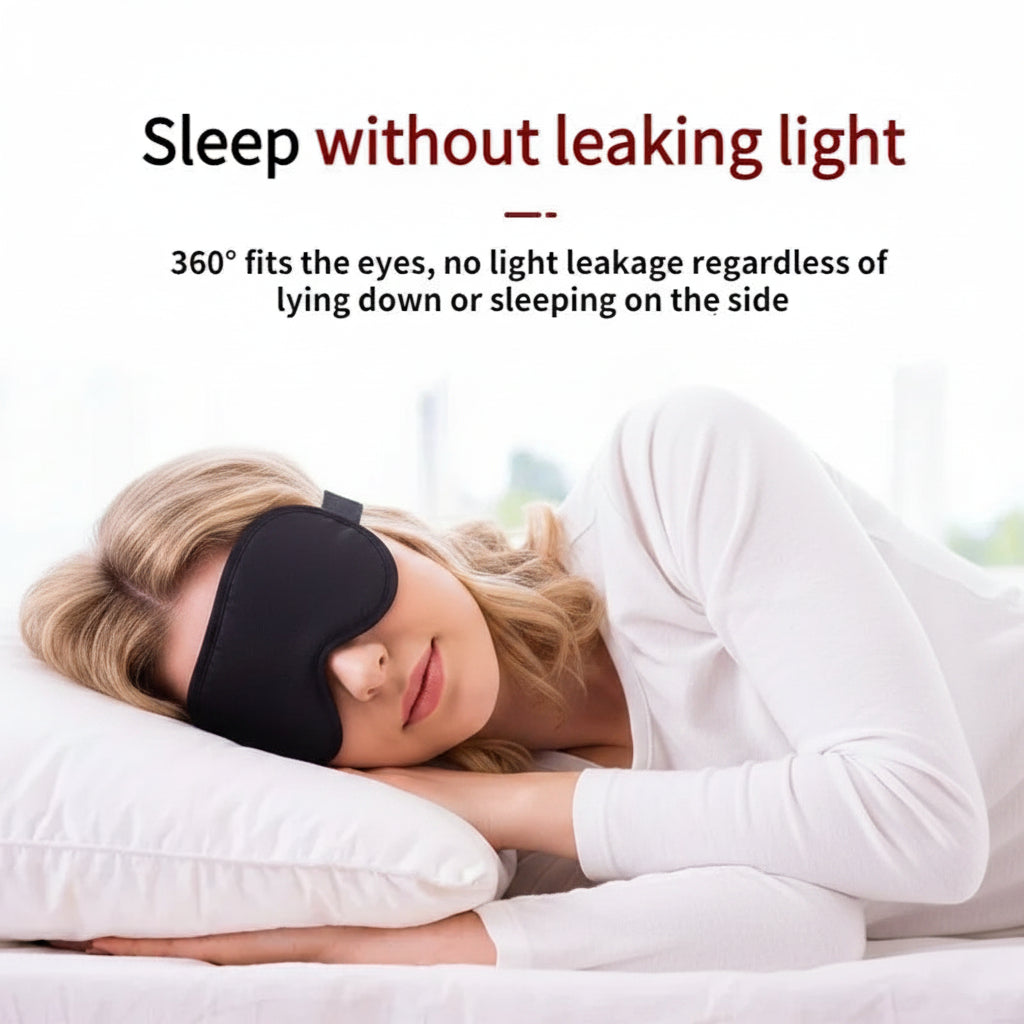 3D Silk Memory Foam Sleep Mask