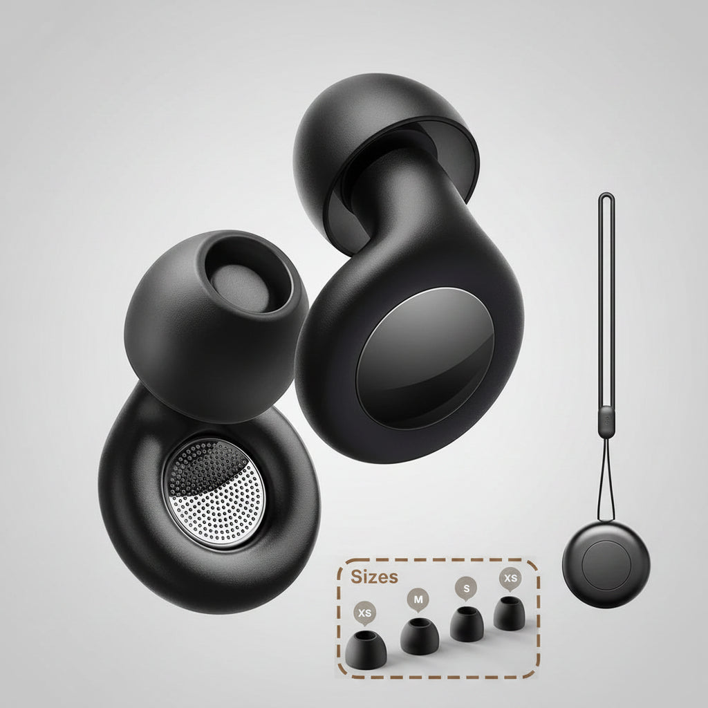 25dB Silicone Ear Plugs for Sleeping and Noise Reduction
