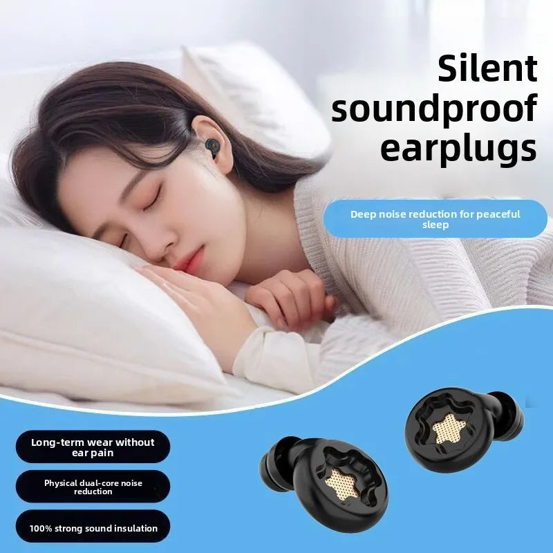 Noise-Blocking Earplugs for Sleeping and Snoring Reduction